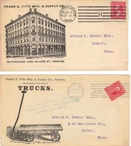 #248 2c George Washington Four Envelopes Day Cover w/FDC - Picture 1 of 2