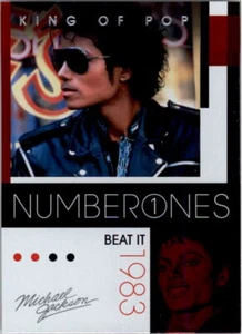 2011 Michael Jackson Platinum #182 Beat It NO1 declarado tirada de impresión/100 - casi nuevo- como nuevo - Imagen 1 de 2