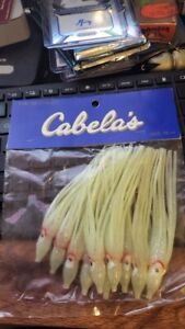 Cabela's Octopus Squid Squirts Size 12 CM Great Color 10 Pack NOS Nice!!!