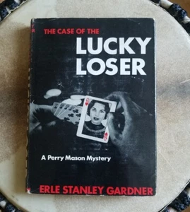 Perry Mason - The Case of the Lucky Loser by Erle Stanley Gardner Vtg 1957 HC DJ - Picture 1 of 20