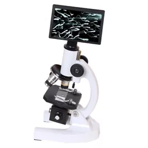 Microscopio biológico 640X-6000X estudiante de secundaria experimento de microbio espermático - Imagen 1 de 17