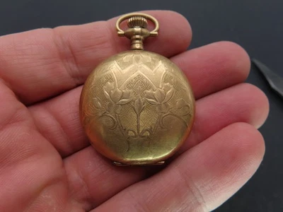 1921 Elgin 462 Pocket Watch, 7j 3/0s, 25-yr Gold Filled Hunting, Repair - Image 1 of 4