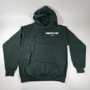 White Fox Boutique Offstage Hoodie Mens Size Medium Vol 3 Green Gildan - Picture 1 of 14