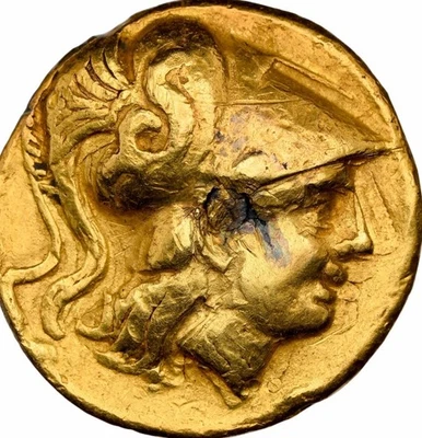 Alexander III 336-323 BC Plated Stater NGC VF Ancient Greek Coin - Image 1 of 3