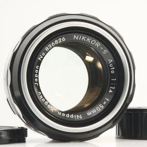 Nikon Nikkor-S 50mm f/1.4 Manual Focus Prime Lens Non-AI Japan Used - Picture 1 of 11