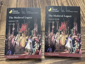 Great Courses: The Medieval Legacy Transcript Books Lectures 1-18 & 19-36 - Picture 1 of 8
