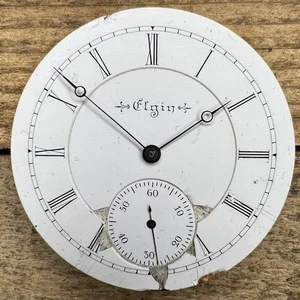 16s Elgin Pocket Watch Movement - Grade 156 - 21 Jewels, Adjusted 5 Positions - Picture 1 of 2