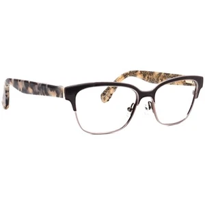Gafas Kate Spade Ladonna 0S3Z marrón oscuro/monmetal marco mariposa 51-15 140 - Imagen 1 de 6