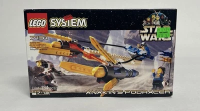 COLLECTOR GRADE SEALED 1999 LEGO Star Wars Anakin’s Podracer 7131 PERFECT BOX - Image 1 of 4