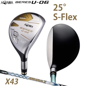 HONMA BERES U-06 Hybrid Utility 25° 2Star ARMRQ X43 Graphite S-Flex Japan NEW - Picture 1 of 8