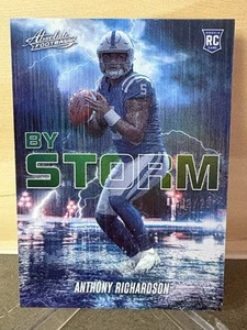 2023 Panini Absolute - By Storm Anthony Richardson #BST-4 Green /25 (RC) - Picture 1 of 2