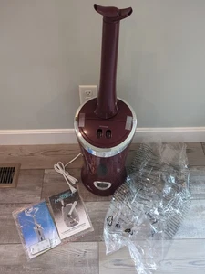 Air Innovations 701BA Ultrasonic Cool Mist Aromatherapy Digital Humidifier, Red - Picture 1 of 10