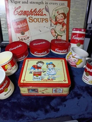 Vintage Campbell stuff - Image 1 of 4