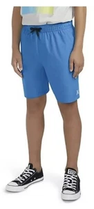 NEW Boy's Hurley Blue Youth Hybrid Shorts Size XXLarge 18 - 20 (2XL) MSRP $38 - Picture 1 of 9