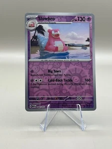 SLOWBRO #080/165 POKEMON 151 (REVERSE HOLO, NM) ENGLISH - Picture 1 of 4
