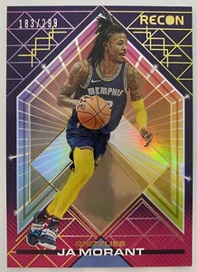 2021-22 Panini Recon Bronze Holo #12 Ja Morant # 183/299 Memphis Grizzlies
