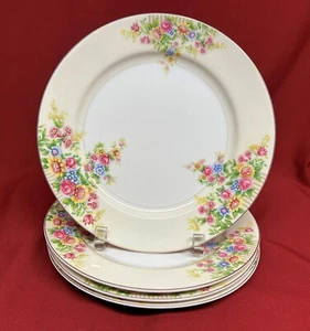 Kongo KON96 Hand Painted Set of (4) 7 5/8" Salad Plates - Picture 1 of 2