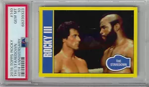 2018 Topps Rocky The Staredown 40th Anniversary PSA 10 - Picture 1 of 2