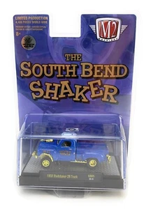 M2 MACHINES 1950 STUDEBAKER 2R GASSER TRUCK SOUTH BEND SHAKER 31600-GS05 chase - Picture 1 of 4