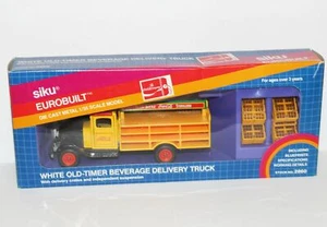 Siku 1/55 Scale Model Toy White Old-Timer Coke Coca-Cola Bottle Delivery Truck - Picture 1 of 6