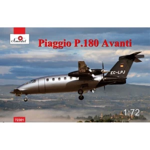 Amodel 72301 Plastic model airplane kit Scale 1:72 Piaggio P.180 Avanti - Picture 1 of 24