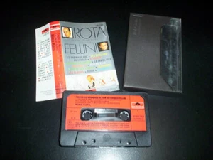 Rota ‎– Toutes Les Musiques De Film De Fellini  Polydor ‎– 3169 158 MC/CASSETTE - Picture 1 of 1