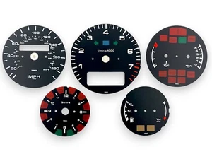 For Porsche 911 964 993 Tachoscheibe Speedometer Cluster Dial Gauge Tacho km/h - Bild 1 von 8