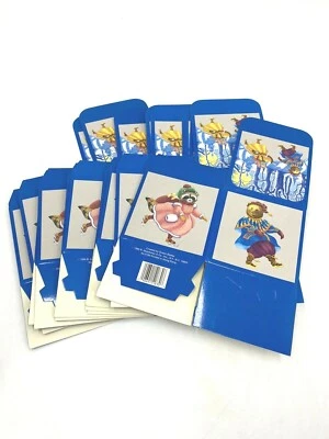 12 NUEVAS CAJAS DE REGALO VINTAGE B SHACKMAN & CO NUEVA YORK 1995 animales patinaje sobre hielo Foto 1 de 4