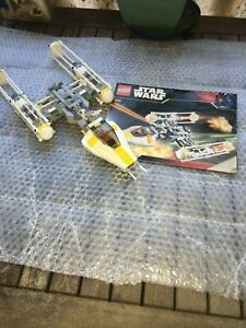 Lego 7658 Star Wars, Y-Wing Fighter, Pre-Owned, Complete no box.