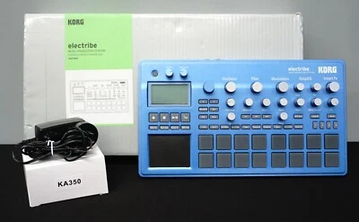Korg Electribe 2 Blue Music Production Station Synthesiser & Sequencer w/ Box - Image 1 of 4