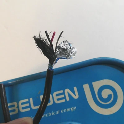 Belden 9452 Microphone Audio Cable 2x24 AWG Conductors Foil - Per FOOT - Image 1 of 4