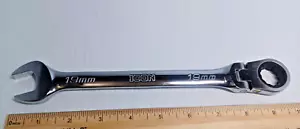 ICON 18MM Professional Flex Head Ratcheting Wrench WRFM18 Metric 12 Point - NEW - Foto 1 di 2