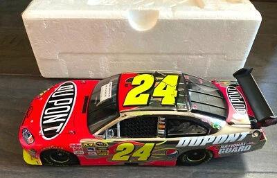 2010 JEFF GORDON 1/24 прототип литой - DuPont полированный никель - РЕДКАЯ! - Изображение 1 из 4