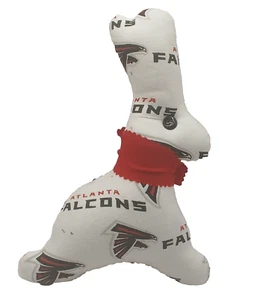 Papá's Hopper Hecho a Mano Deporte Peluche Conejo Atlanta Falcons 9" - Imagen 1 de 2