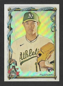 2023 Topps Allen & Ginter SHINTARO FUJINAMI RC Silber Porträt Hot Box ATHLETIK - Bild 1 von 1
