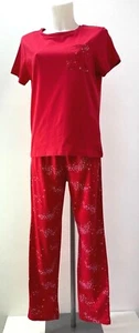 Ladies New Ex George Cotton Star Print Pyjamas  Size 4-6 8-10 12-14 16-18 20-22 - Picture 1 of 8