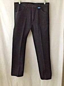 Rustler Mens Black Cotton Denim Jeans Size 36 X 29 - Imagen 1 de 6