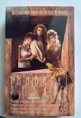 Immortal Desire (VHS, Big Box) OOP Rare Vintage Horror Romance – Cult Collector - Image 1 of 4