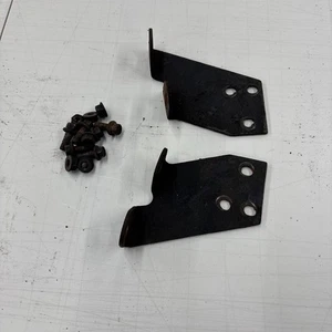 1974 - 1985 Dodge D150 Front Bumper Brackets with Bolts - Both Sides - FREE SHIP - Picture 1 of 4
