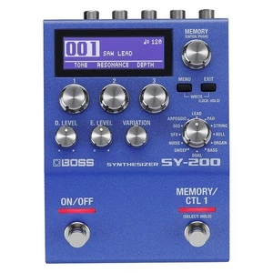 Boss SY-200 Polyphonic Guitar Synthesizer Compact Pedal with 128 Memories - Bild 1 von 5