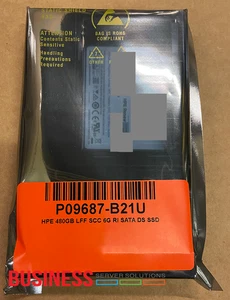 HPE 480GB RI 3.5 LFF 6G SCC SSD P09687-B21 - Picture 1 of 1