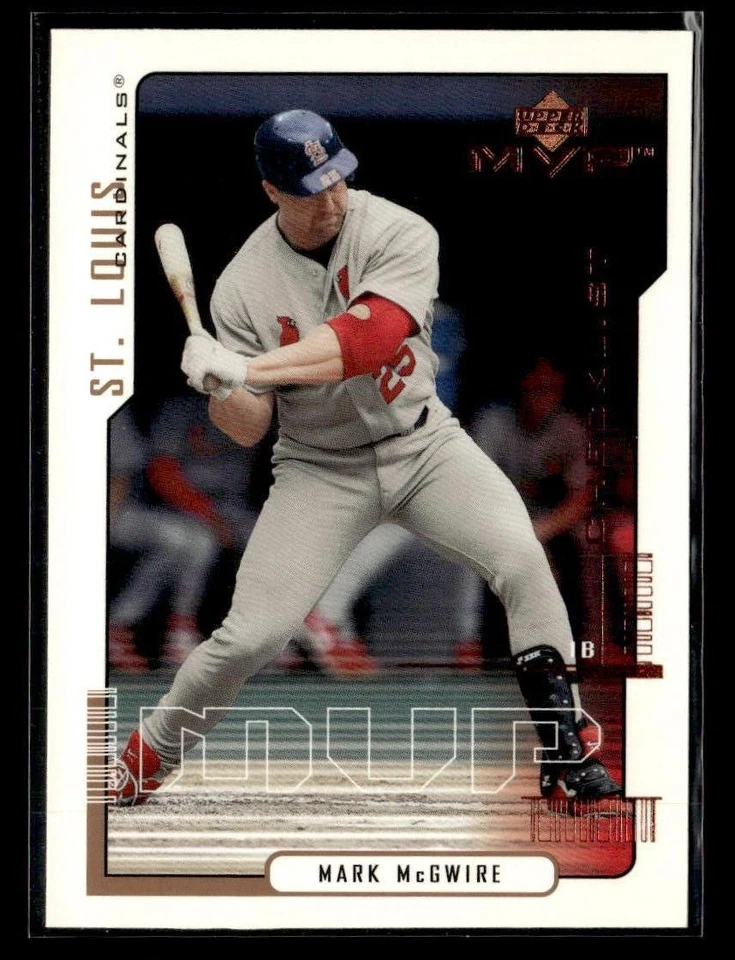 2000 Upper Deck MVP #220 Mark McGwire Card St. Louis Cardinals - Image 1 of 2