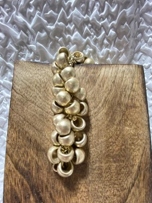 Pulsera Lia Sophia Gruesa Oro Usada Excelente Estado Foto 1 de 4