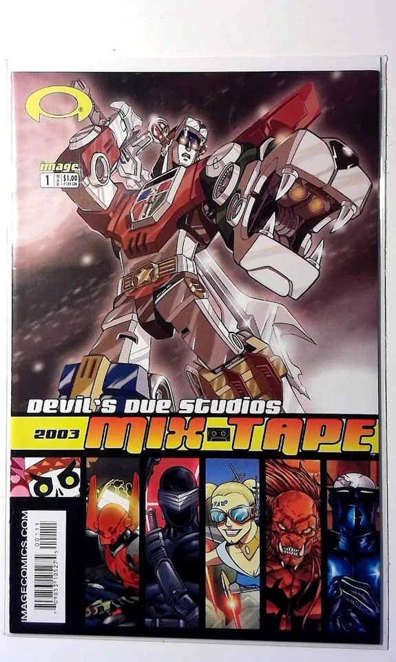 Devil's Due Studios Mix Tape #1 (2003) Voltron G.I. Joe 1st Print Comic Book - Image 1 of 1