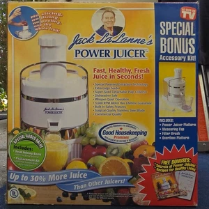 Jack LaLanne's Power Juicer Juicing Machine Model CL-003AP NEW OPEN BOX - Picture 1 of 4