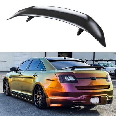 Glossy Black 46" Car Rear Trunk Spoiler Lip Wing Racing For Ford Taurus 13-19 Foto 1 de 4