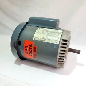 GE 5KC49NN2140X 1.5 HP Electric Motor Cat C336, 115/230V, 60HZ, 1 PH, 3450 RPM - Picture 1 of 6
