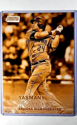 2016 Topps Stadium Club 5X7 金色 #249 Yasmany Tomas /10 Diamondbacks Jumbo 7x5 — 第 1/3 张图片