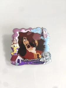 Disney Park Pack Framed Peter Pan Captain Hook Pin Tinkerbell LE500 - Picture 1 of 3