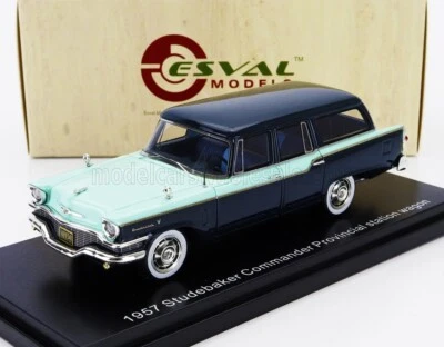 STUDEBAKER - COMANDANTE PROVINCIALE SW dal 1957 al 1/43 di ESVAL MODEL 43008B - Immagine 1 di 2